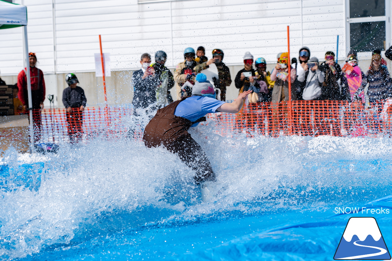 富良野スキー場｜春は楽しいイベントが盛りだくさん！世界で活躍するアスリートと一緒に『Snow Action 2023』＆ 第10回池渡り『Pond Skimming』レポート♪